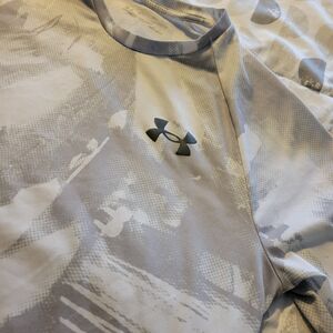 Under Armour Grey Camouflage Performance Shirt